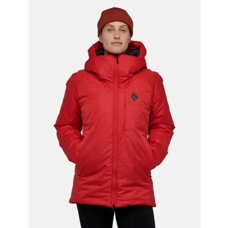 W Belay Parka Coral Red
