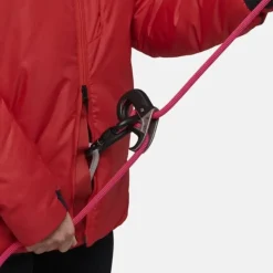 W Belay Parka Coral Red