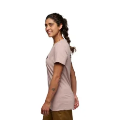 W Eqpmnt For Alpinists Ss Tee Pale Mauve