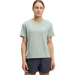W Heritage Badge Ss Tee Agave