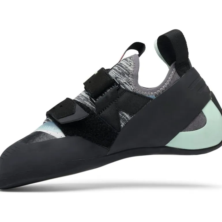 W Momentum Climbing Shoes Foam Green-Alloy
