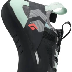 W Momentum Lace Climbing Shoes Foam Green-Alloy