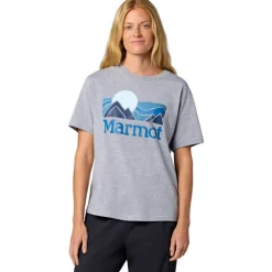 Wm's Coastal Tee SS Grey Heather