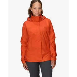 Wm's PreCip Eco Jacket Ginger Blossom