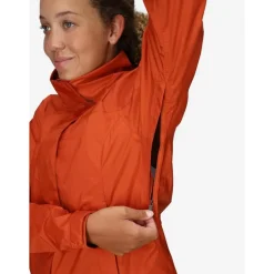 Wm's PreCip Eco Jacket Ginger Blossom