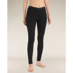 Women Merino 200 Oasis Leggings Black