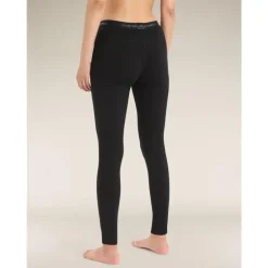 Women Merino 200 Oasis Leggings Black