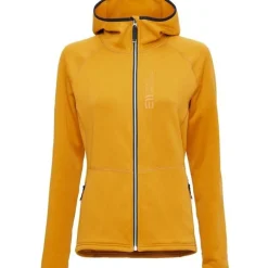 Women's Skiers Fleece Hood Mineral Yellow