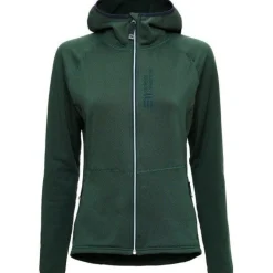 Women's Skiers Fleece Hood Wildwood Green