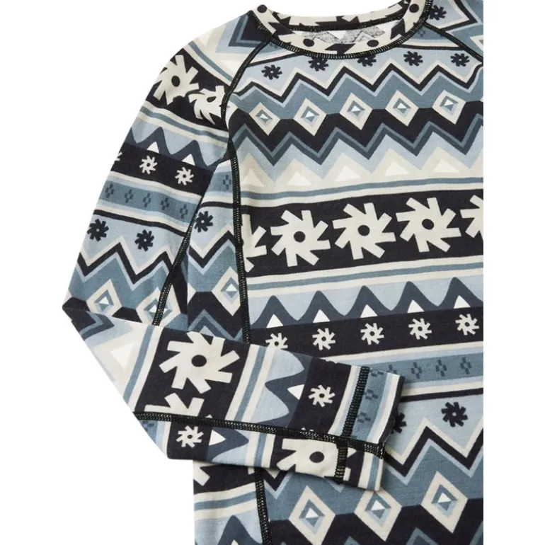 Wool Base Layer Set Taitoa Black