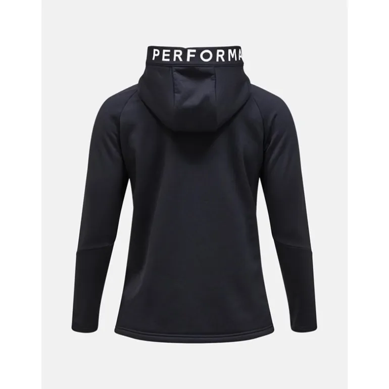 W Rider Zip Hood Black/Black