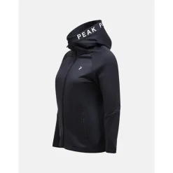 W Rider Zip Hood Black/Black