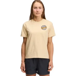 W Rope Badge Ss Tee White Oak