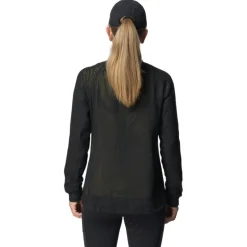 W's Pace Flow Half Zip True Black