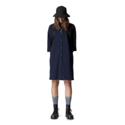 W's Route Shirt Dress II Blue Illusion