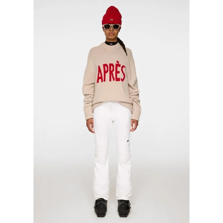W Stanford Softshell Ski Pant White