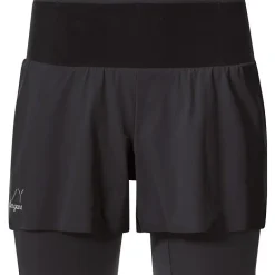Y LightLine Fast 5" Shorts Women Dark Shadow Grey